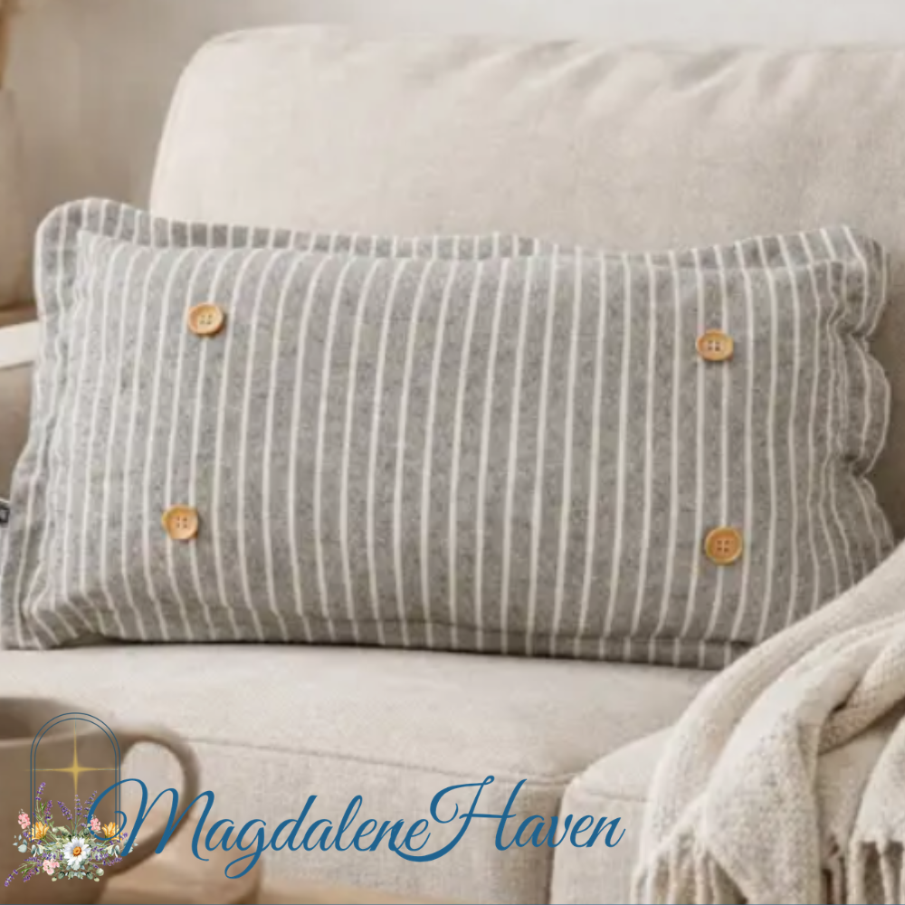 Heirloom Button Pillow