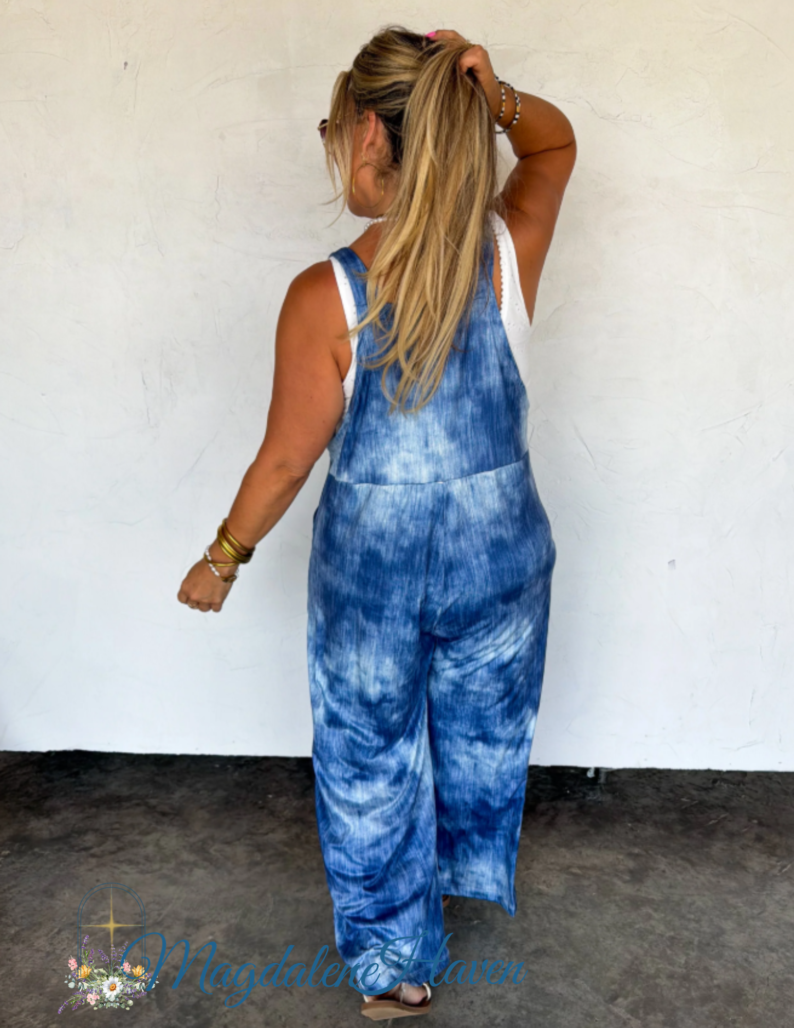 Indigo Breeze Overalls